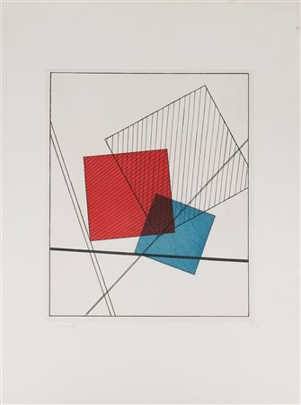 Luigi Veronesi (1908-1998)  - Composizione geometrica, 1995