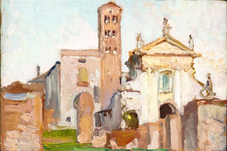 CARLO QUAGLIA (Terni 1903-Roma 1970), Santa Francesca Romana