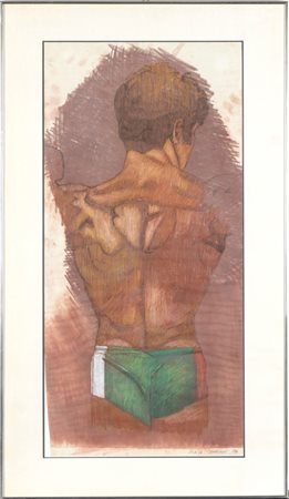 LORENZO TORNABUONI (Roma 1934-2004), Nudo di schiena