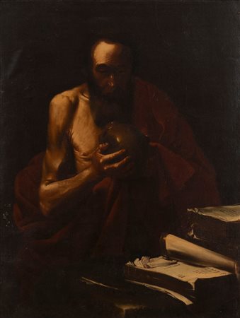 Scuola napoletana, secolo XVII - San Girolamo