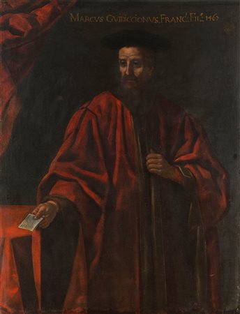 Scuola veneta, secolo XVII - Ritratto di Marcus Guidiccionus