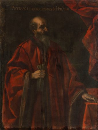 Scuola veneta, secolo XVII - Ritratto di Petrus Guidiccionus