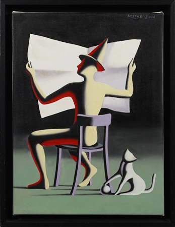 KOSTABI MARK (n. 1960) - And the cat played on.