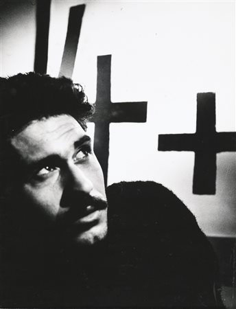 PLINIO DE MARTIIS 1920-2004 4 RITRATTI D'ARTISTA silver prints. Executed...