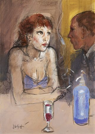 Alberto Sughi, Al caffè