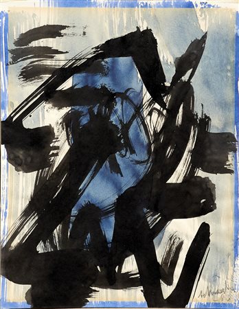 Gérard Schneider, Senza titolo, 1963