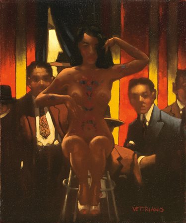 Jack Vettriano, The Tattoed Lady