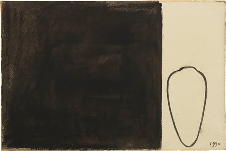 Piero Pizzi Cannella, Senza titolo (Ombra cinese), 1990