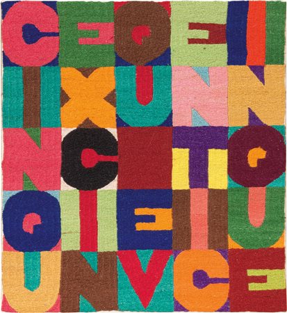 Alighiero Boetti, Cinque per cinque venticinque, 1989