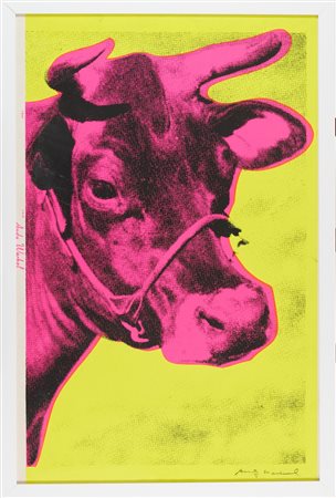 Andy Warhol (Pittsburg, 1928 - New York, 1987) Cow 1966 Serigrafia su carta...