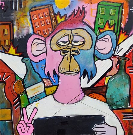 Roberto Montanaro “Drunken Ape” 2022