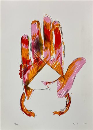 Mario Schifano "La mano"