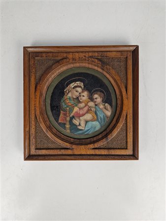 Quadro in cornice in legno