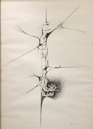 Tullio Pericoli - Senza titolo, 1968