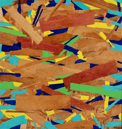 Giorgio Villa (1933)  - Wood and colors C-2, 1997