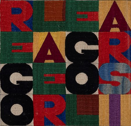 Alighiero Boetti (Torino 1940-Roma 1994)  - Regola e regolarsi, 1979