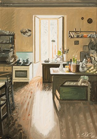 Giancarlo  Ossola (Milano 1935-2015)  - Cucina, 2006