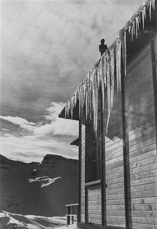 Riccardo Moncalvo (1915-2008)  - Ghiaccioli a Cervinia, 1937