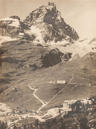 Alessio Nebbia (1896-1975)  - Cervinia, 1930s