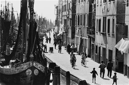 Fulvio Roiter (1926-2016)  - Fondamenta a Chioggia, 1960