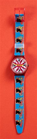 SWATCH GENT CHICCHIRICHI - GR112 Cassa in plastica, cinturino in plastica,...