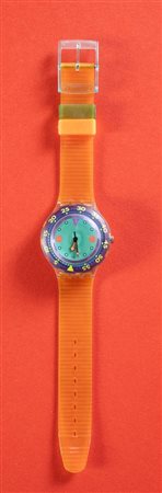 SWATCH SCUBA DIVING MEDUSA SDK 102 Anno 1991, cassa in plastica, cinturino in...