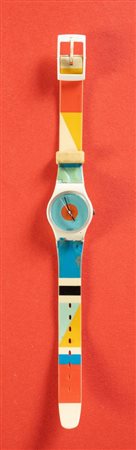 SWATCH NAB LIGHT - LW118 Anno 1988, cassa in plastica, cinturino in metallo,...