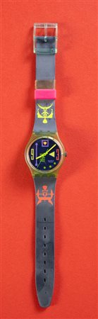 SWATCH GG113 STALEFISH Anno 1991, cassa in plastica, cinturino in plastica,...