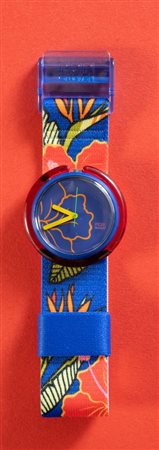 SWATCH CHICHICASTENANGO - PWN109 Anno 1993, cassa 39 mm in plastica,...