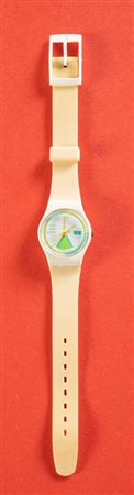 LADIES SWATCH GREENGO - LW124 Anno 1989. Diametro cassa 25 mm, cassa in...