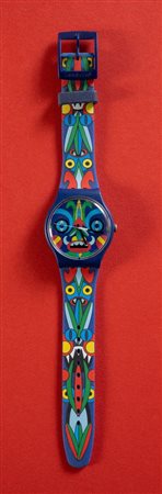 SWATCH KUKULAKUKU - SUOZ171 Design by Mika. Anno 2017, diametro cassa 41mm,...