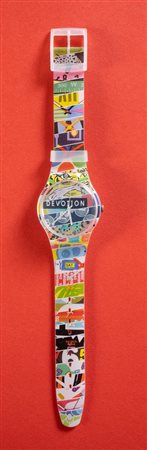 SWATCH WHITE LOOP - SUOZ170 Anno 2014. Diametro cassa 41 mm, movimento al...