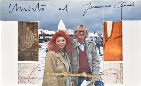 Christo & Jeanne Claude THE GATES, PROJECT FOR CENTRAL PARK collage...