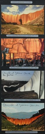 Christo & Jeanne Claude GRAND HOGKBACK, CENTRAL PARK, SONOMA AND MARIN...