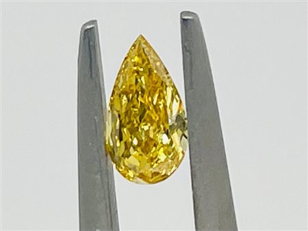 DIAMANTE 0,25 CT FANCY GIALLO INTENSO - SI2 -  - UD10701-7A