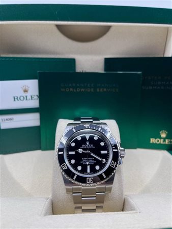 ROLEX SUBMARINER NO DATE 114060