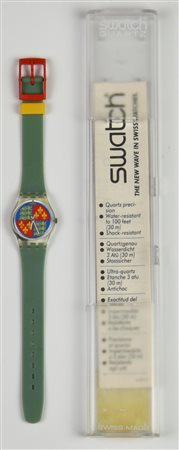 SWATCH COAT OF ARMS, 1986 mod. LIONHEART, cod. LK102 Completo di scatola...