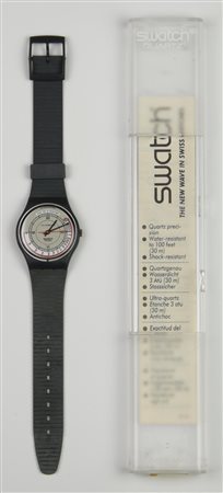 SWATCH CONNAUGHT, 1987 mod. PULSOMETER, cod. GA106 Completo di scatola...