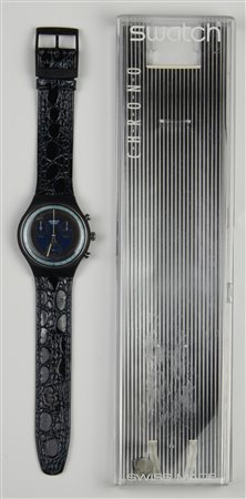 SWATCH CHRONO, 1991 mod. SILVER STAR, cod. SCN102 Completo di scatola...