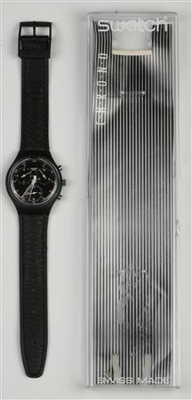 SWATCH CHRONO, 1991 mod. WALL STREET cod. SCB106 Completo di scatola...