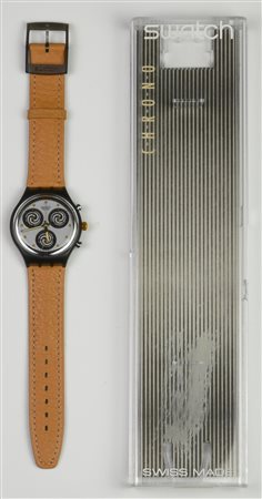 SWATCH CHRONO, 1992 mod. SIRIO, cod. SCM101 Completo di scatola originale,...