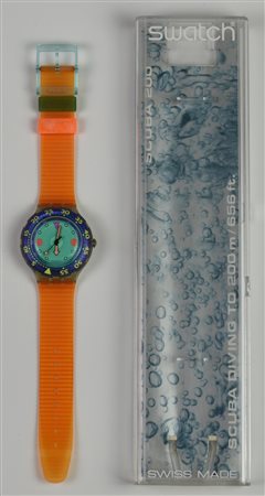 SWATCH SCUBA 200, 1991 mod. MEDUSA, cod. SDK102 Completo di scatola...