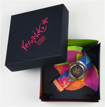 SWATCH POP, 1992 mod. VERUSCHKA, cod. PWZ103 Completo do scatola originale,...