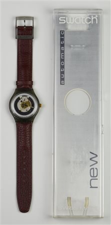 SWATCH AUTOMATICO, 1991 mod. RUBIN (variante), cod. SAM100 Completo di...