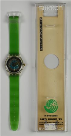 SWATCH AUTOMATICO, 1992 mod. TIME TO MOVE, cod. SAK102 Completo di scatola...