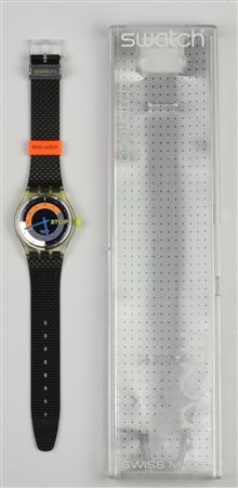 SWATCH STOP, 1992 mod. COFFEE BREAK, cod. SSK100 Completo di scatola...