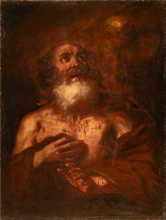 San Pietro Eremita   Giacinto  Brandi (attribuito a)