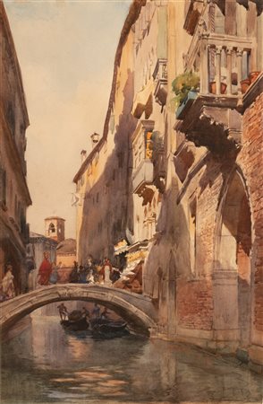 Ponte a Venezia   Emanuele Brugnoli