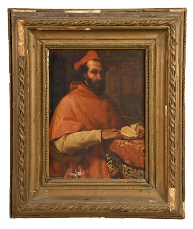 Ritratto del Cardinale Marcello Cervini degli Spannocchi   Scuola marchigiana del XIX secolo