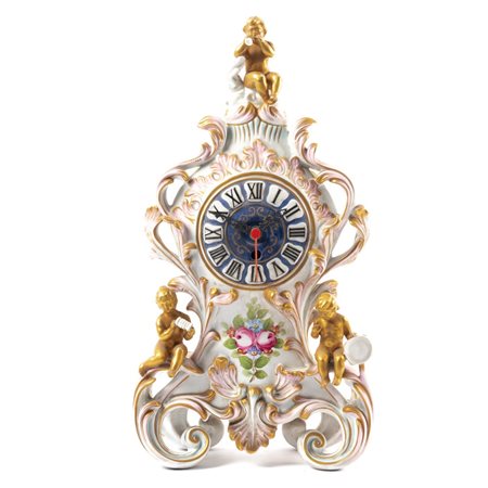 MANIFATTURA CAPODIMONTE DELLA FINE DEL XIX SECOLO, Orologio